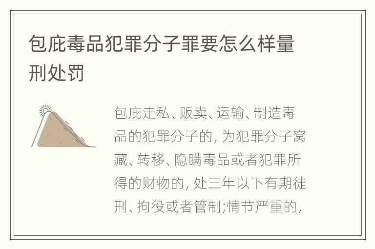 包庇毒品犯罪分子罪要怎么样量刑处罚