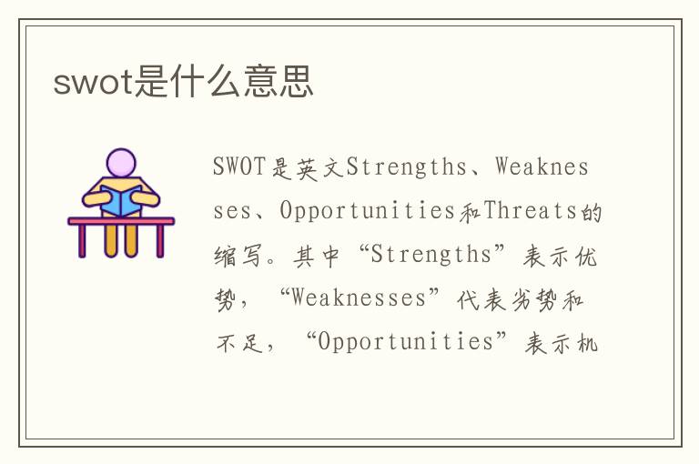 swot是什么意思